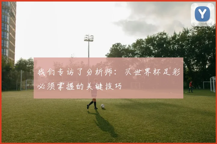 我们专访了分析师：买世界杯足彩必须掌握的关键技巧