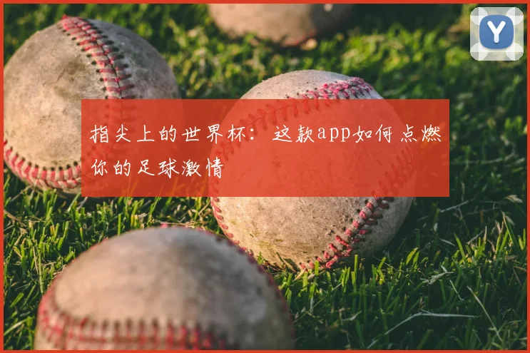 指尖上的世界杯:这款app如何点燃你的足球激情